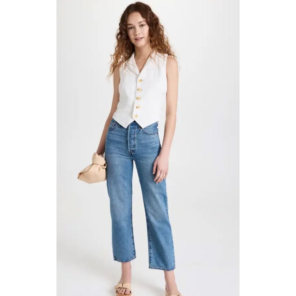 Levi's Ribcage Straight Ankle Jeans